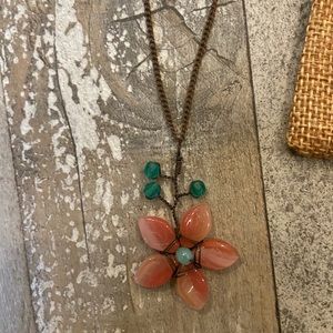 Handmade Flower Necklace
